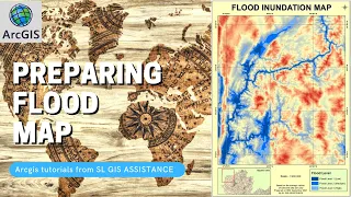 Preparing a flood inundation map and flood level analysis