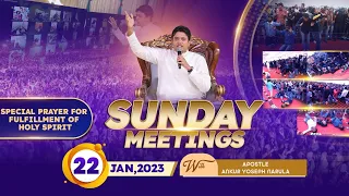 SUNDAY MEETING (22-01-2023) || ANKUR NARULA MINISTRIES