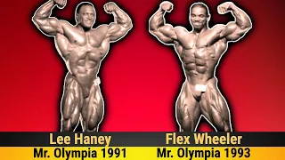 Lee Haney (1991) vs Flex Wheeler (1993)