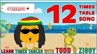 12 Times Table Song (Learning is Fun The Todd & Ziggy Way!)