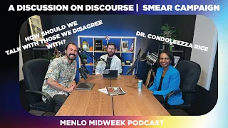 A Discussion on Discourse | Menlo Midweek | Dr. Condoleezza Rice, Phil EuBank, Mark Morinishi