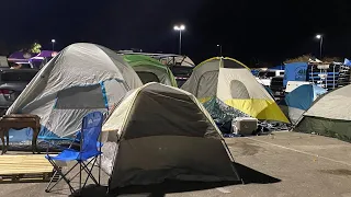 The Hurricane Ian survivors living in a Walmart parking lot