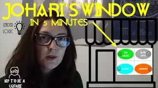Johari window example in 5 minutes