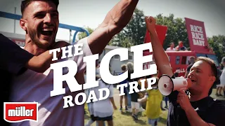 Declan Rice surprises fans with Tubes | 🚗  The Rice Road Trip 🚗