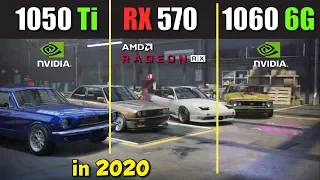 GTX 1050 Ti vs. RX 570 vs. GTX 1060 | in 2020