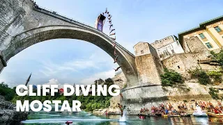 World Class Cliff Diving on the Stari Most Bridge - Red Bull Cliff Diving 2015