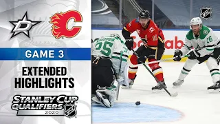 Calgary Flames vs Dallas Stars R1, Gm3 Aug 14, 2020 HIGHLIGHTS HD