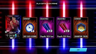 NBA 2k Mobile: Playoffs 2024 Prime Pack Opening