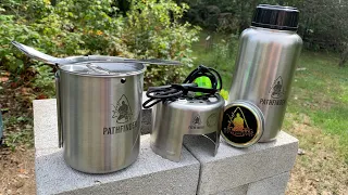 1st Time Using My Pathfinder Canteen Kit