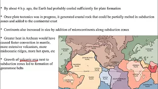 Historical Geology, Archean, rocks & early life