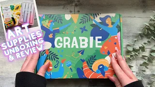 NEW ART SUPPLIES! | GRABIE | UNBOXING & HONEST REVIEW