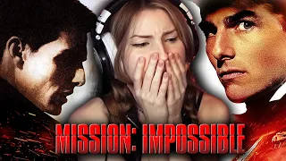 First Time Watching THE FIRST *Mission Impossible*!!