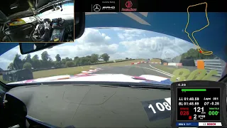 Oulton Park International Mercedes AMG GT4 Onboard
