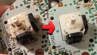 Cleaning a GameCube Controller Stickbox