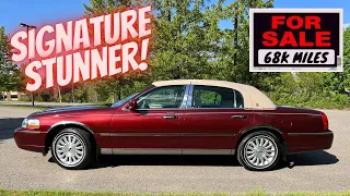 STUNNING! 2003 Lincoln Town Car Signature Premium FOR SALE 68k Miles Specialty Motor Cars