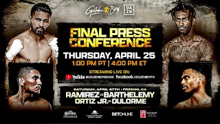 RAMIREZ VS. BARTHELEMY FINAL PRESS CONFERENCE