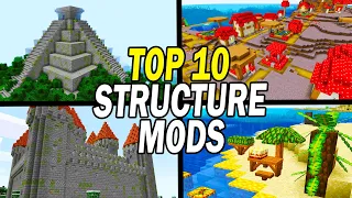 Top 10 Minecraft Structure & Dungeon Mods 2022