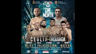 TITOLO EBU SILVER LEGGERI | GIANLUCA CEGLIA VS FRANK URQUIAGA