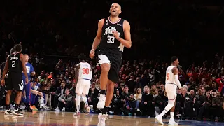 Norman Powell POSTER On Julius Randle! Nic Batum Saves Clippers In Regulation! Overtime Win V Knicks