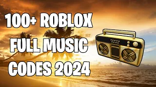100+ Roblox Full Music Codes/IDs (June 2024) *WORKING/TESTED*
