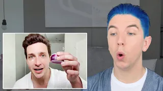 Reacting to Doctor Mike's Skin Care Routine