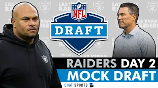 Las Vegas Raiders Round 2 & Round 3 NFL Mock Draft + Top Day 2 Draft Targets For 2024 NFL Draft