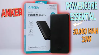 Anker PowerCore Essential 20.000mAh 20W: Tràn đầy năng lượng cùng Anker | Minh Tuấn Mobile
