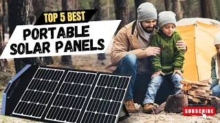 Top 5 Best Portable Solar Panels || Portable Solar Panel 2023