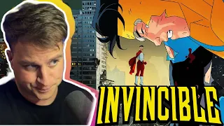 Voice Actor Reacts T0 (Behind The Scenes) Of Invincible