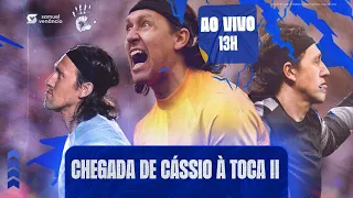 CHEGADA DE CÁSSIO AO CRUZEIRO - AO VIVO COM SAMUEL VENÂNCIO E CAIO FÁBIO