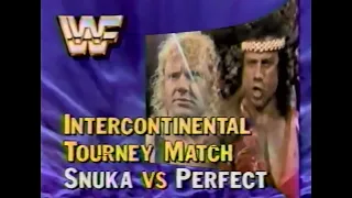 Jimmy Snuka vs Mr Perfect   SuperStars May 5th, 1990
