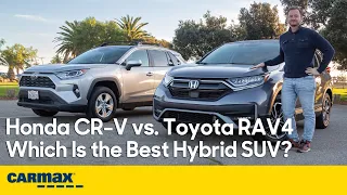 Toyota RAV4 Hybrid vs. Honda CR-V Hybrid | Best Hybrid SUV Comparison | Price, MPG, Interior & More