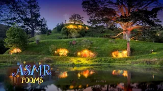 1 Hour Midsummer Night Ambience - Lord of the Rings Inspired - Hobbiton at the Shire