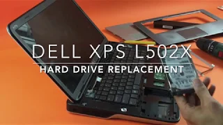 Dell XPS L502X Hard Drive HDD Replacement