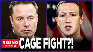 ELON MUSK, ZUCKERBERG CAGE FIGHT?! Tech Rivals Agree To BRAWL Amid Company Competition
