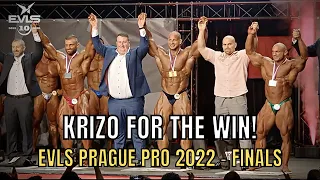 EVLS Prague Pro 2022 FINALS | KRIZO to the OLYMPIA!