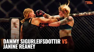 Dammy Sigurleifsdottir Vs Janine (Nina) Reaney - Caged Steel 33 [Full Female MMA Fight]