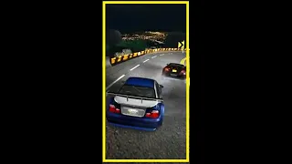 A casual outside overtake - BMW M3 GTR vs Mercedes Benz SLR #shorts #gaming #needforspeed