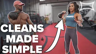 Kettlebell Cleans Made SIMPLE w/ Hannah Eden