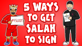 ✍️5 Ways To Get Mo Salah to Sign A New Contract✍️