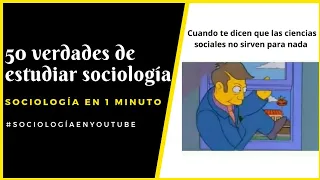 50 VERDADES DE ESTUDIAR SOCIOLOGÍA | Podcast Vía sociológica