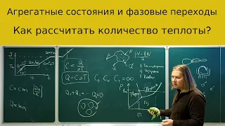 Агрегатные состояния и фазовые переходы: что нужно знать для решения задач.