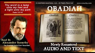 31 | Book of Obadiah | Read by Alexander Scourby | AUDIO & TEXT | FREE on YouTube | GOD IS LOVE!