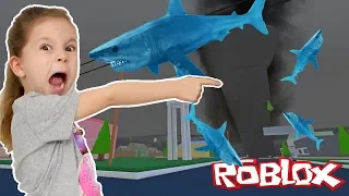 SHARKNADO!!! - Roblox Tornado Alley