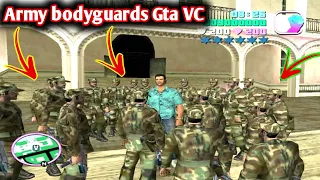 How to get Army Guards in Gta Vice City || army bodyguards cheat || ShakirGaming