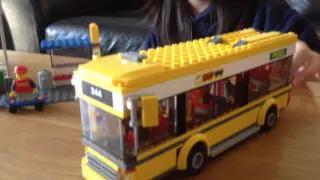 LEGO City Corner 7641: Featuring the Yellow Bus and Bus Stop [PART 2]