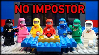 Among Us but there is NO IMPOSTOR! (LEGO Animation)