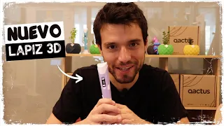 Nuevo Lápiz 3D! (3D Pen-2) Unboxing y tutorial + filamentos reciclados | Qactus