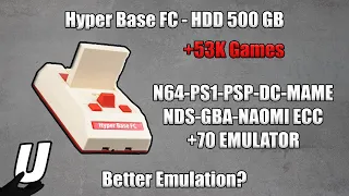 Console Retrò Hyper Base FC 500GB Hard Disk 😱😍 , +50K Games By JMachen - Review in the description 👇