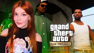 ПЕРВЫЙ РАЗ В ЛОС-САНТОСЕ ► GTA: THE TRILOGY - SAN ANDREAS THE DEFINITIVE EDITION ► Remastered #1